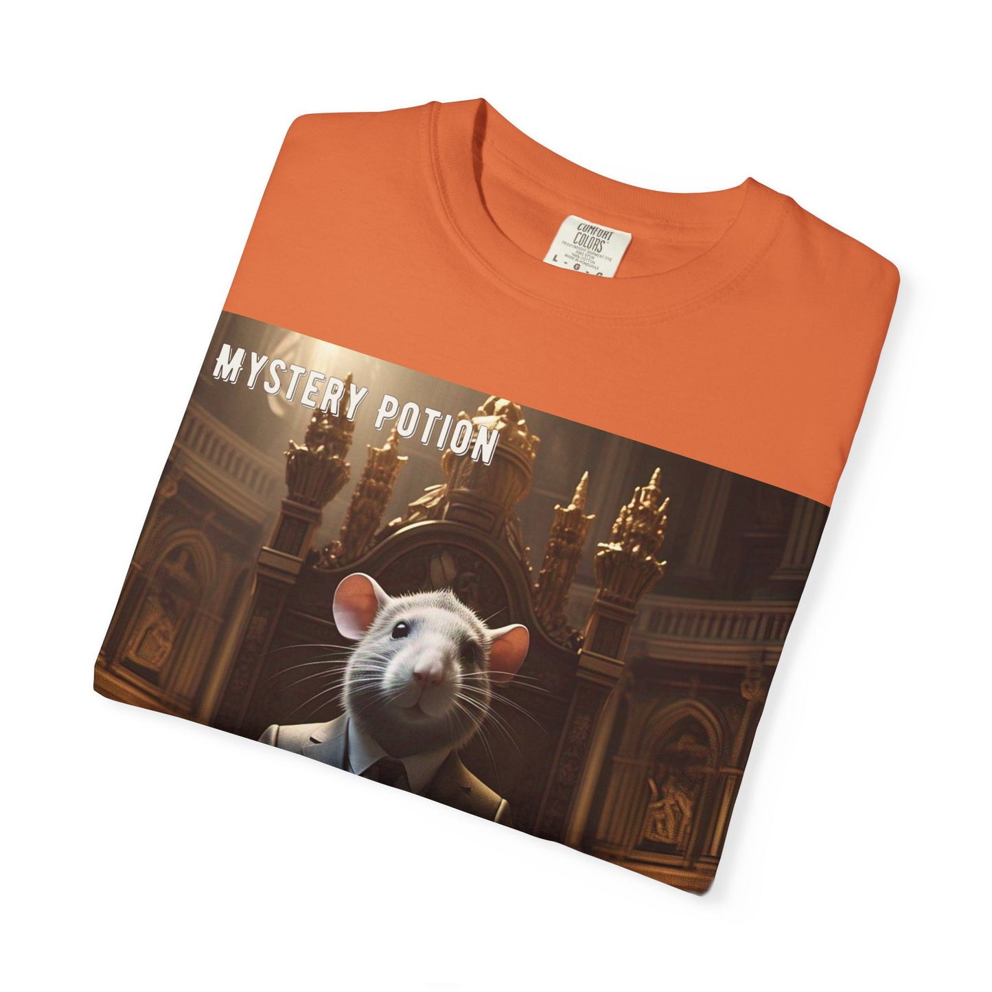 Mystery Potion Funny Unisex T-Shirt, Gift for Animal Lovers, Quirky Tee, Unique Graphic Shirt, Perfect for All Occasions