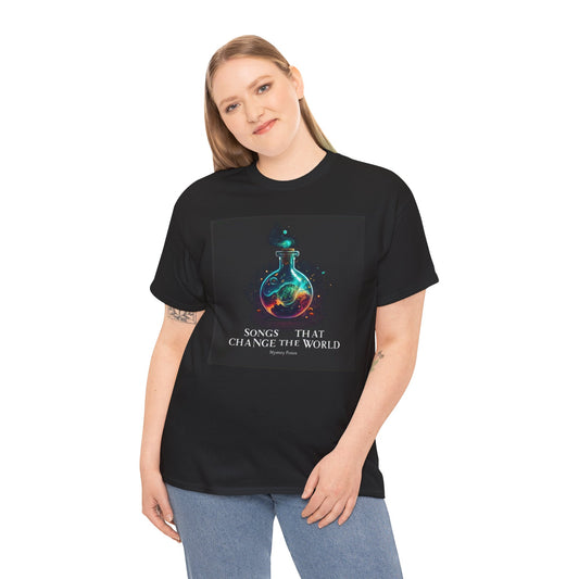 'Songs That Change The World' by Mystery Potion Viral Statement Tee