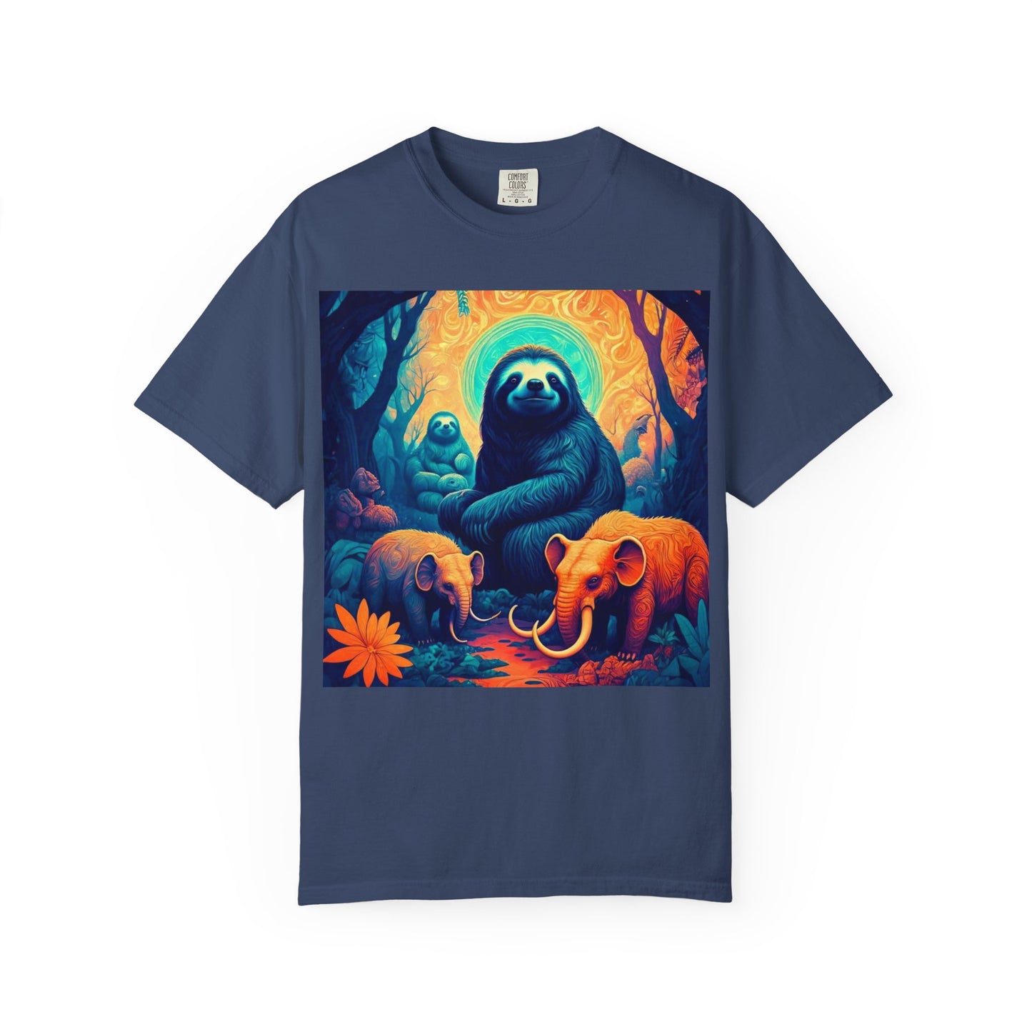 Vibrant Wildlife T-Shirt - Unisex Garment-Dyed Tee, Nature Lover Gift, Animal Art Shirt, Eco-Friendly Fashion, Summer Essentials