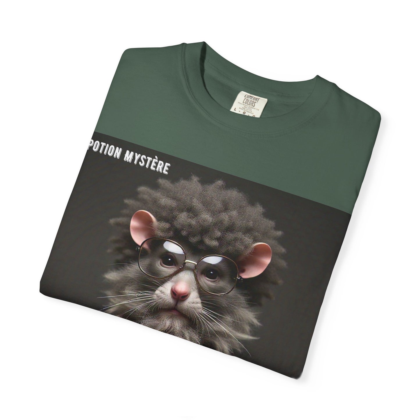 Doc Mailloux by Potion Mystère, Rat Graphic T-Shirt, Unisex Funny Tee, Gift for Animal Lovers, Unique Vintage Style Clothing, Statement Tee for Parties