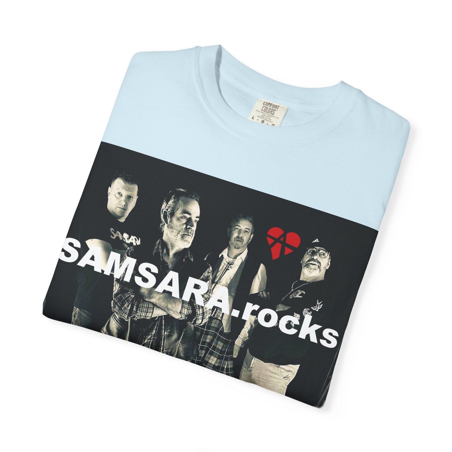 'Samsara Rocks' Official Unisex T-Shirt, Cool Band Tee, Music Lover Gift, Casual Style, Gift for Concert Goers, Rock Music Apparel