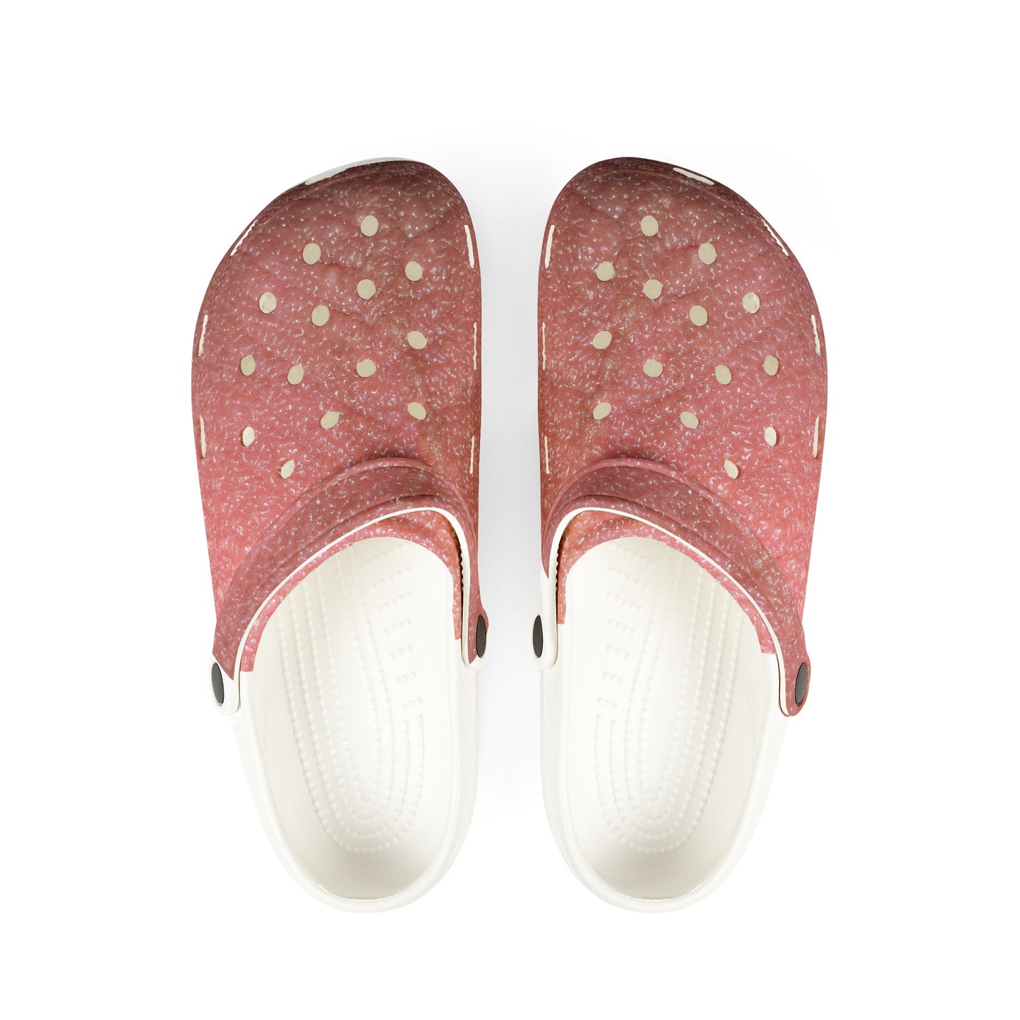 Deez Sandals are Nuts Cute skin textured EVA Foam Clogs, Comfortable Indoor/Outdoor Shoes, Perfect for Summer, Garden, and Everyday Wear