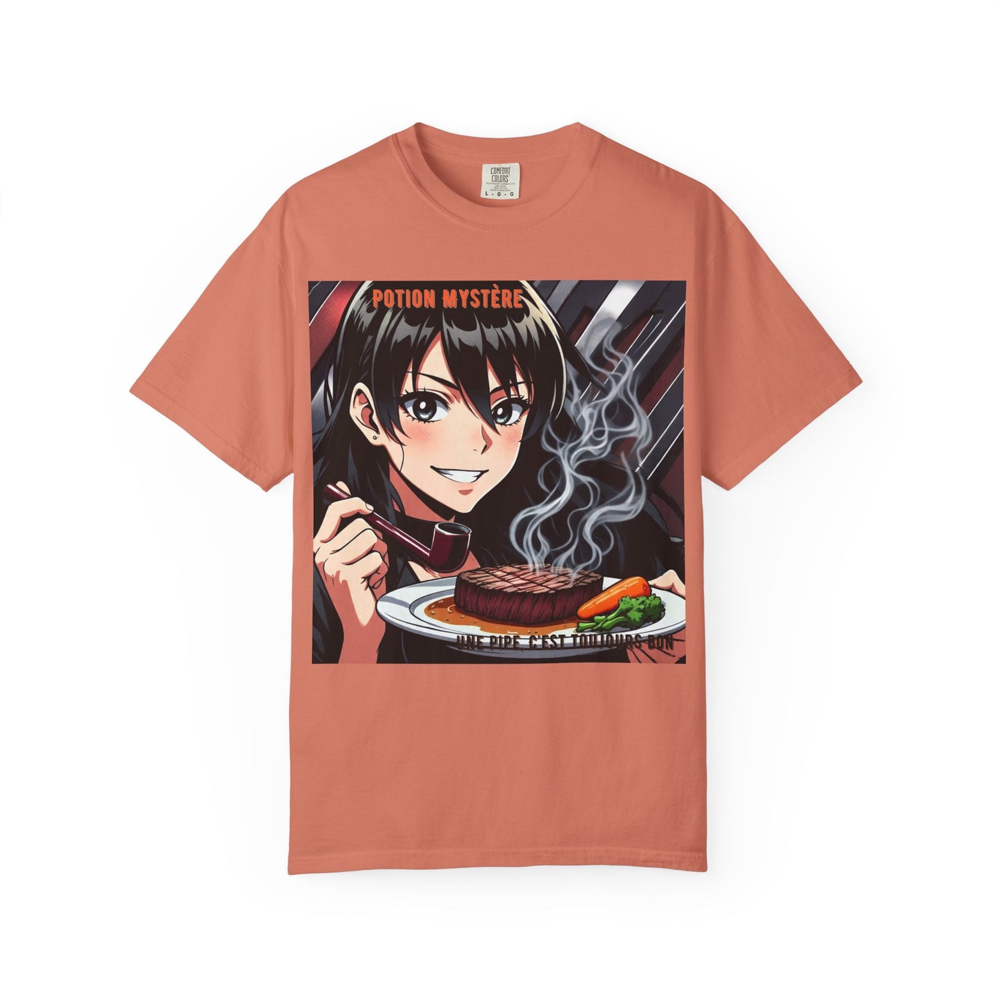Mystical Culinary Unisex T-shirt - Ideal for Anime Fans, Food Lovers, Casual Wear, Gift for Foodies, Unique Graphic Tee