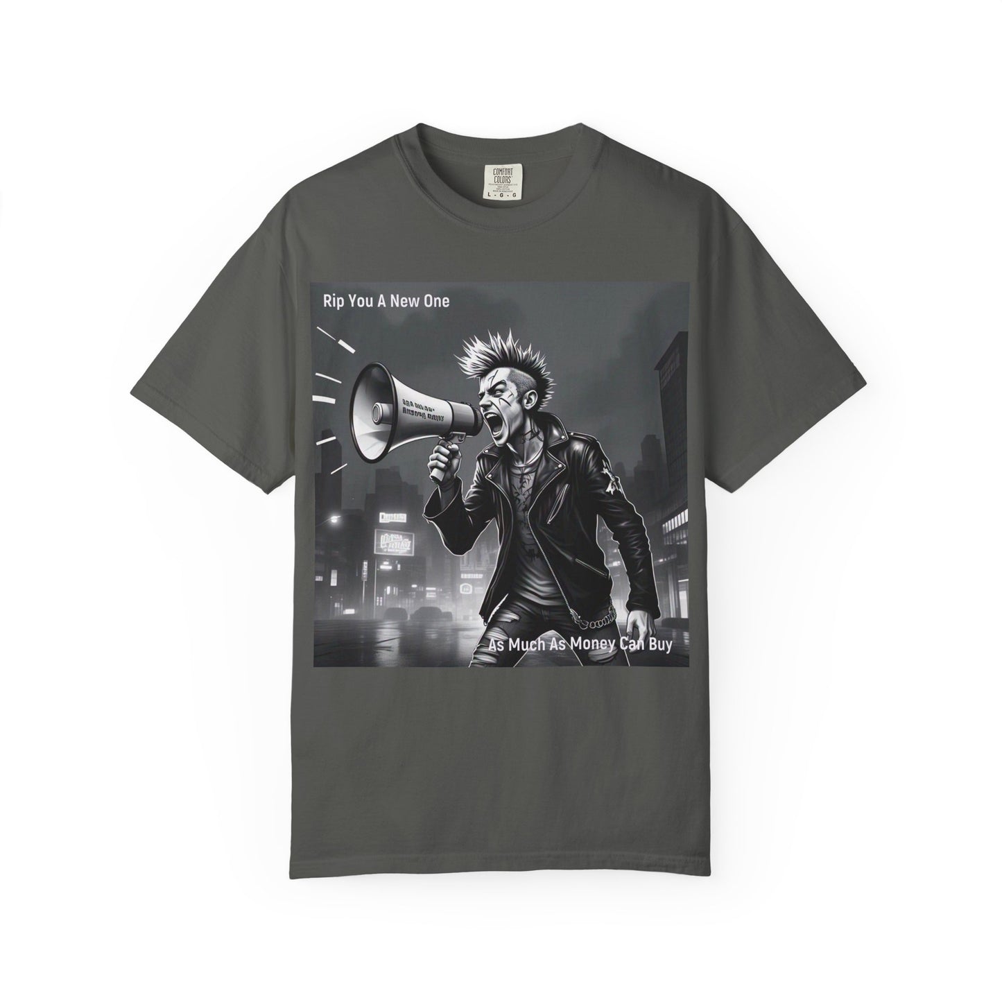 'As Much As Money Can Buy' by Rip You A New One, Edgy Graphic T-shirt featuring 'Rip You a New One' for Rebels, Rock Lovers, Unique Gifts, Band Merchandise, Casual Wear