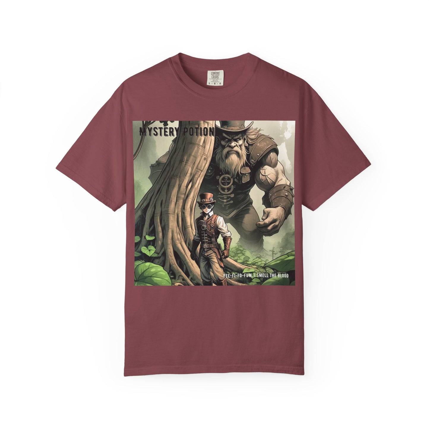 Mystery Potion Adventure T-Shirt, Fantasy Shirt, Unisex Graphic Tee, Gamer Gift, Nature Lover Gift, Cool T-Shirt for Events