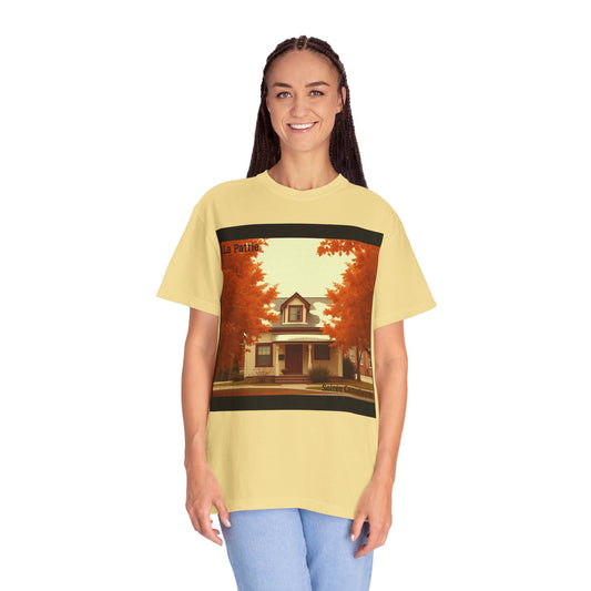 Maison D'Antan de M. La Patrie, Autumn House Graphic Tee - Unisex T-shirt, Fall Fashion, Cozy Apparel, Unique Gift, Home Decor, Traditional Vintage Vibes