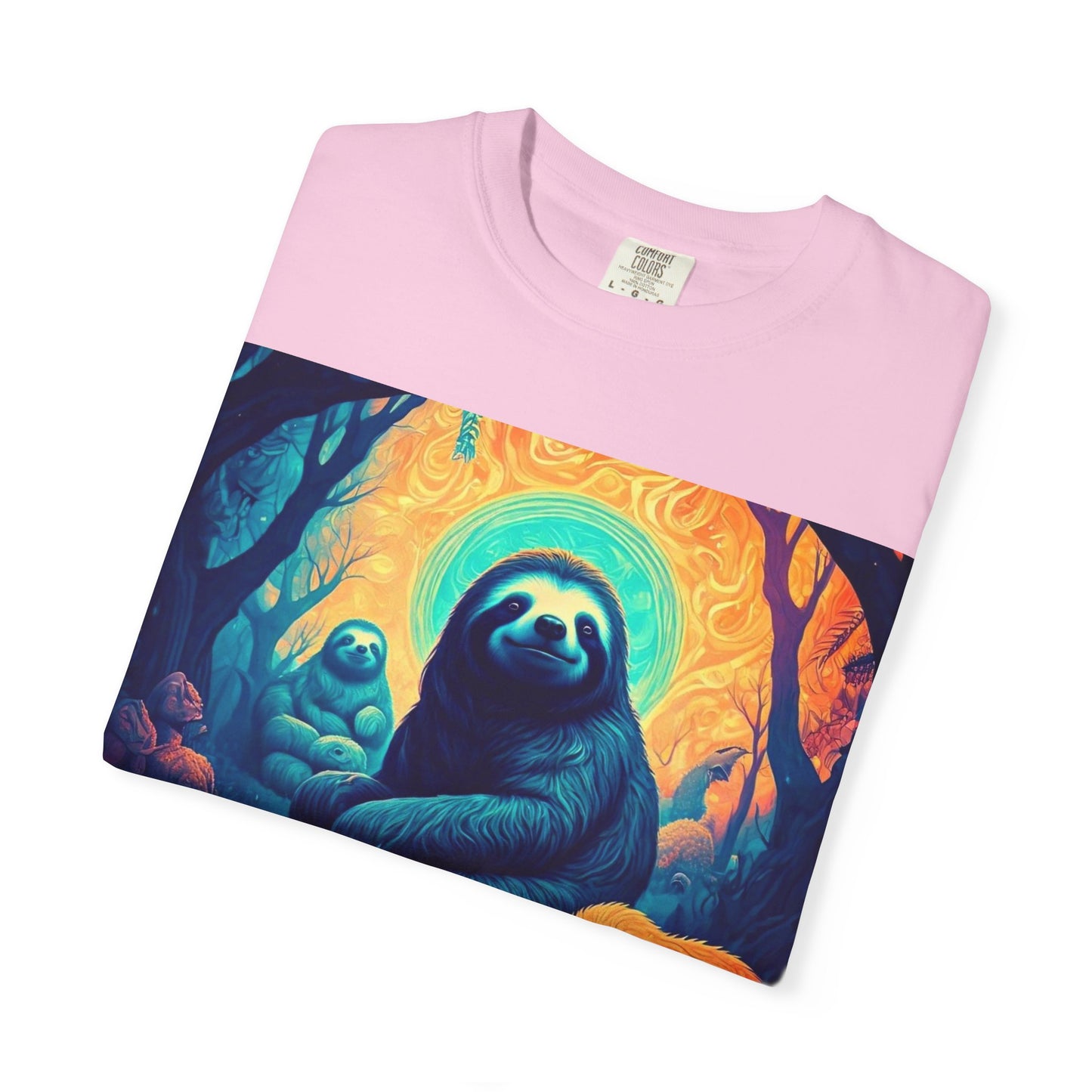 Vibrant Wildlife T-Shirt - Unisex Garment-Dyed Tee, Nature Lover Gift, Animal Art Shirt, Eco-Friendly Fashion, Summer Essentials