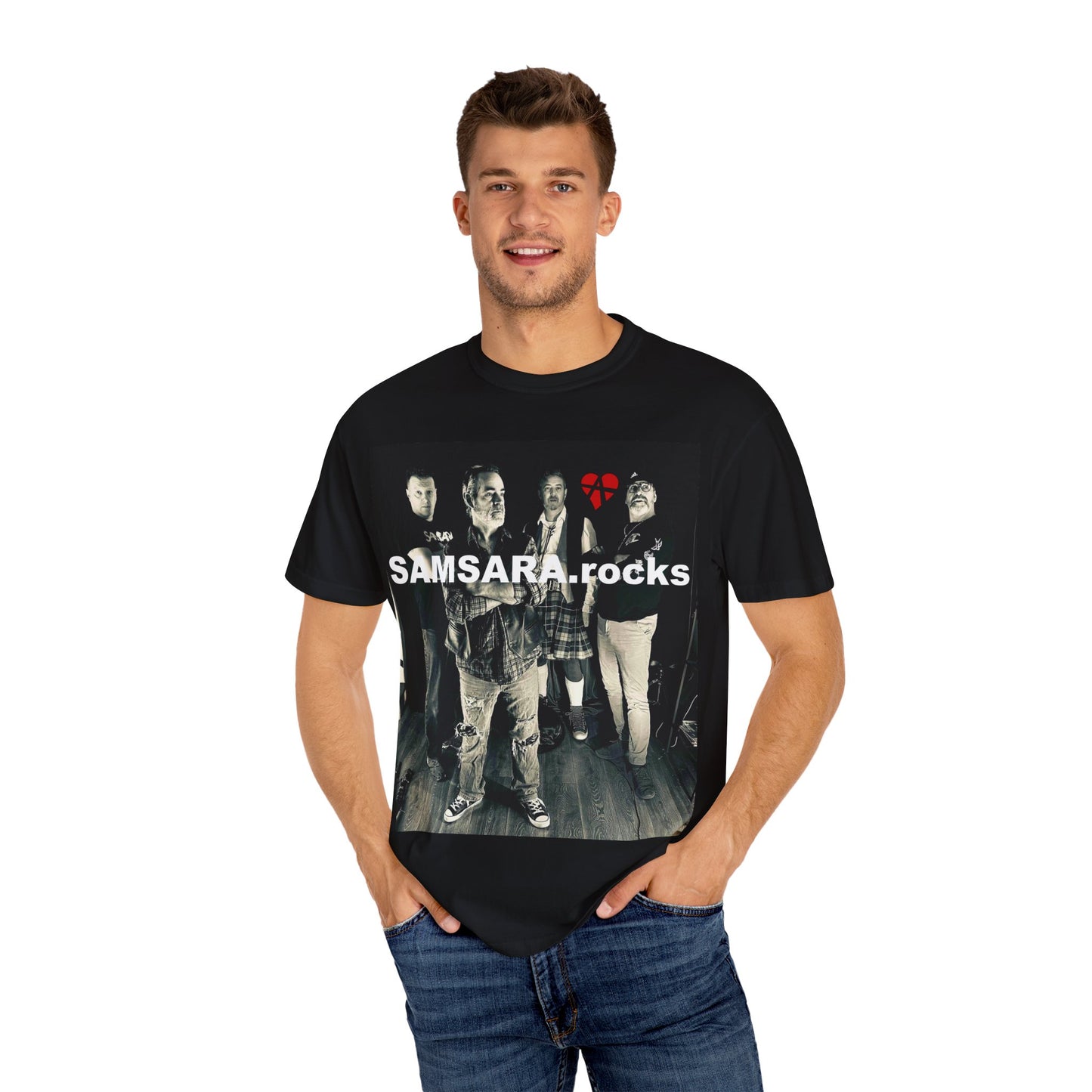 'Samsara Rocks' Official Unisex T-Shirt, Cool Band Tee, Music Lover Gift, Casual Style, Gift for Concert Goers, Rock Music Apparel
