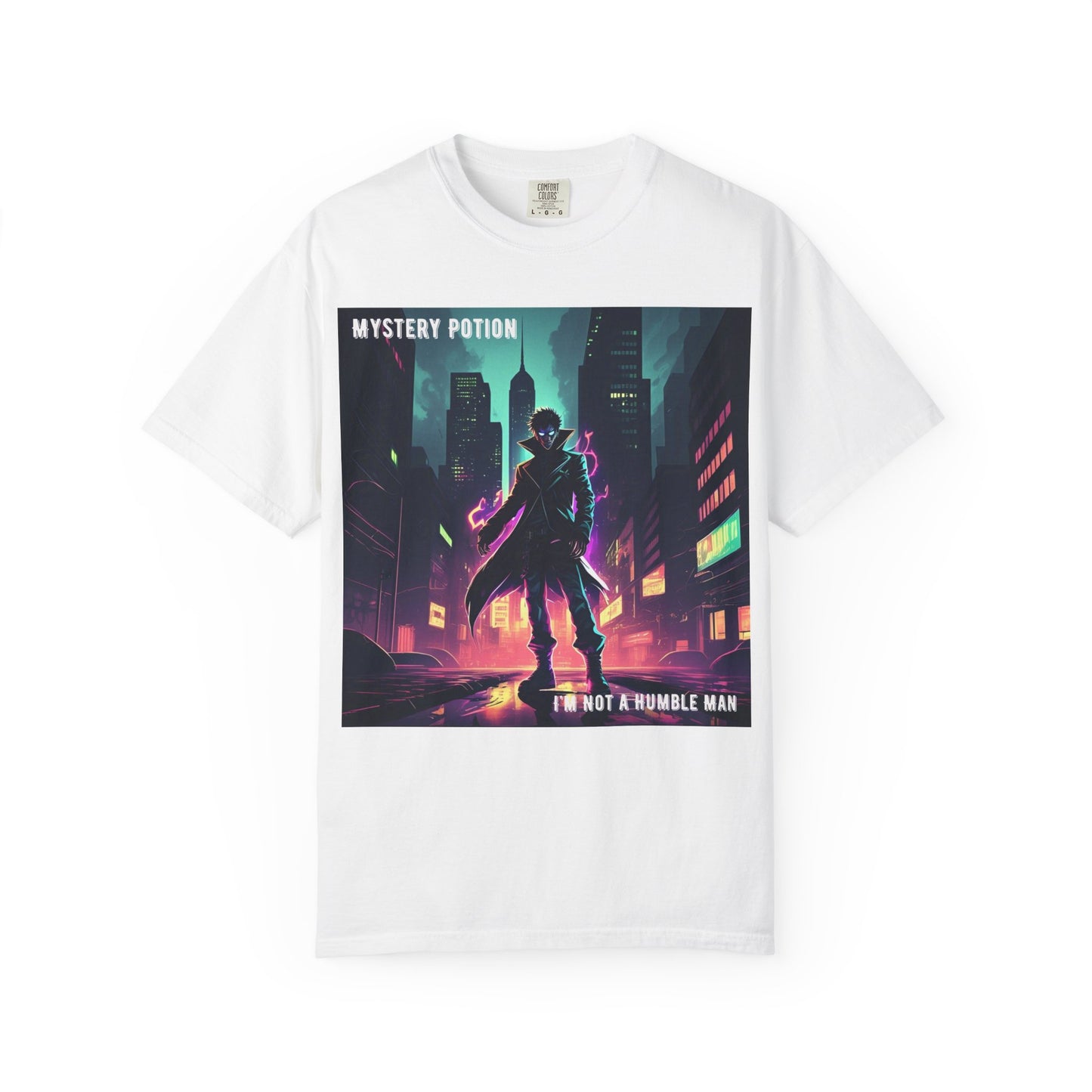 'I'm Not A Humble Man' Design, Mystery Potion Top Hit, Viral Musician's band T-shirt