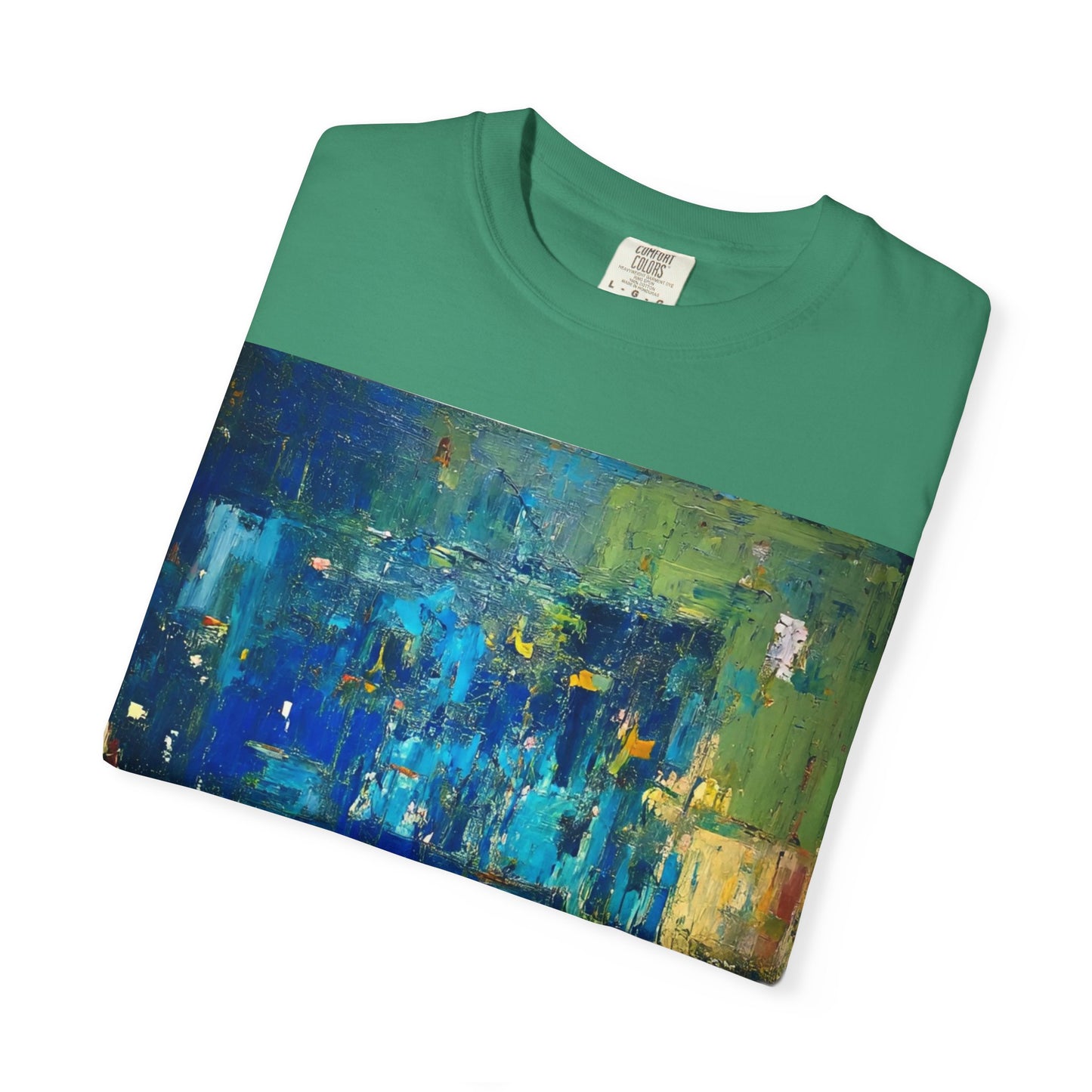 Artistic Unisex T-Shirt, Colorful Abstract Tee, Casual Wear, Gift for Art Lovers, Summer Essential, Unique Graphic Shirt