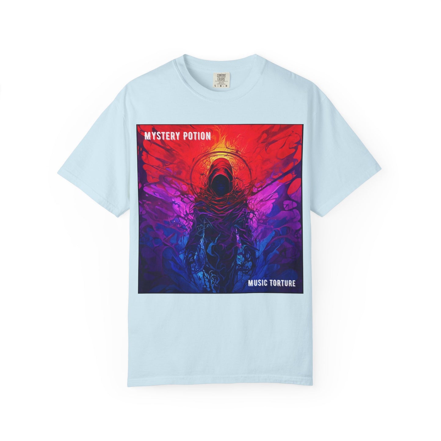 'Music Torture' by Mystery Potion Unisex Garment-Dyed T-shirt, Music Torture Tee, Vibrant Graphic Shirt, Cool Casual Wear, Gift for Music Lovers, [...]