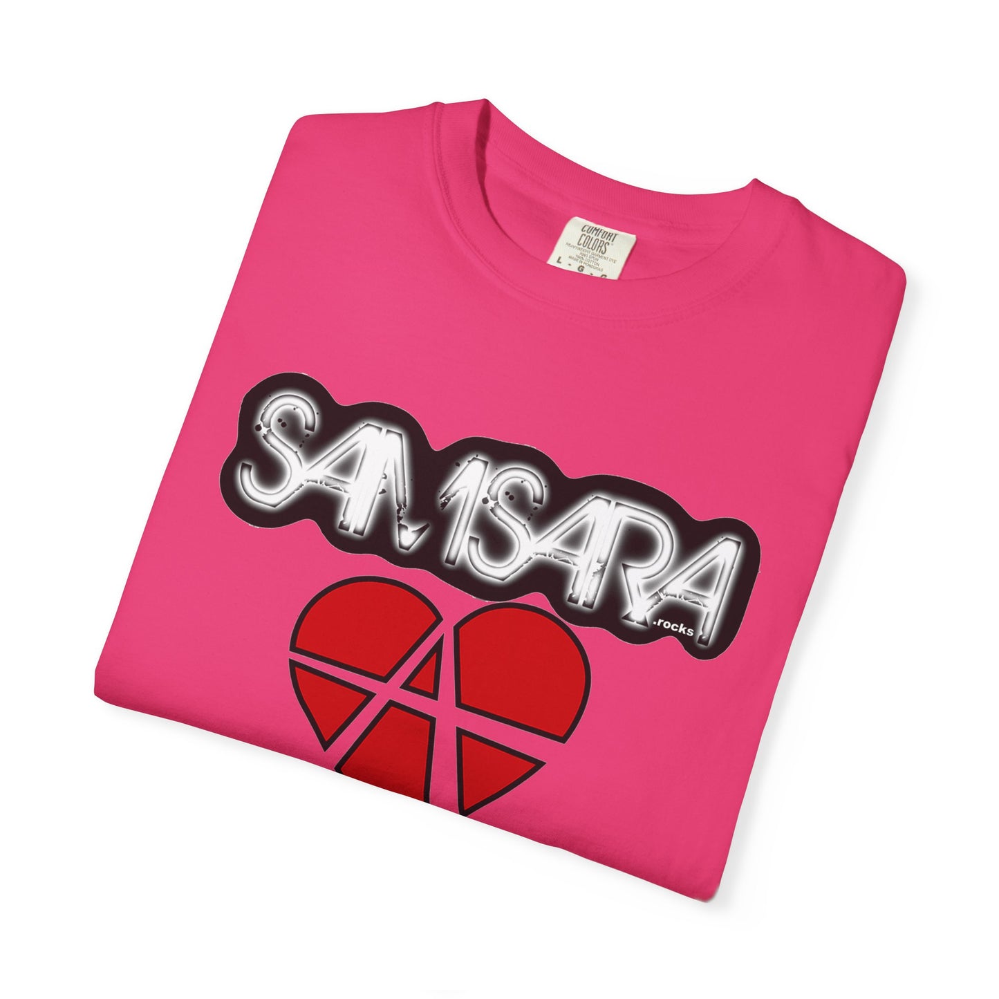 Samsara Unisex T-Shirt, Band Picture on back, Comfortable Graphic Shirt for Music Lovers, Perfect for Concerts, Gifts for Friends, Casual Wear, Street Style
