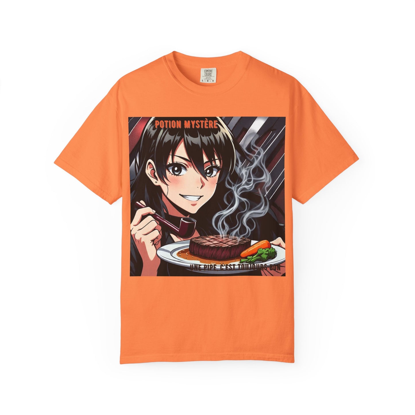 Mystical Culinary Unisex T-shirt - Ideal for Anime Fans, Food Lovers, Casual Wear, Gift for Foodies, Unique Graphic Tee