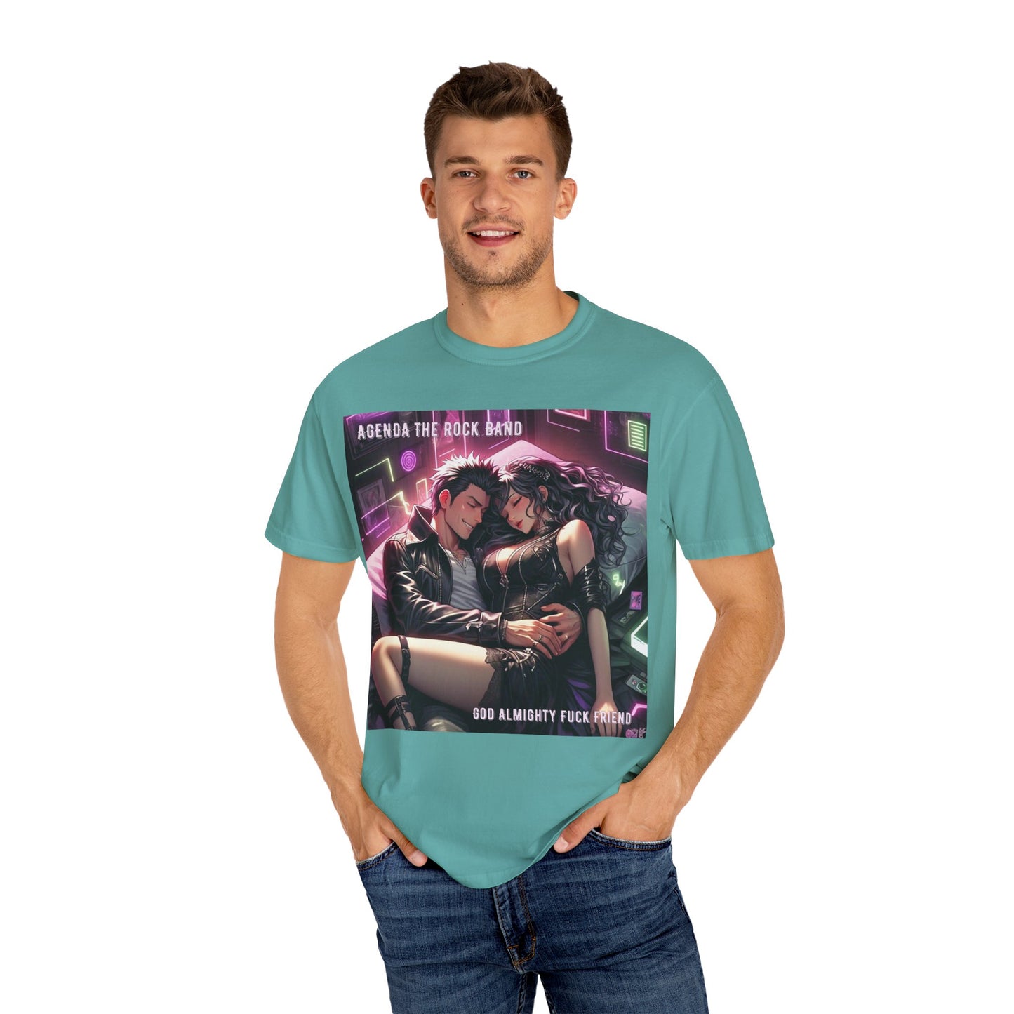 Rock Band Explicit Graphic T-Shirt, Vintage Music Tee, Unisex Kurt Cobain Shirt, Retro Style Apparel, Perfect for Concerts or Gifting