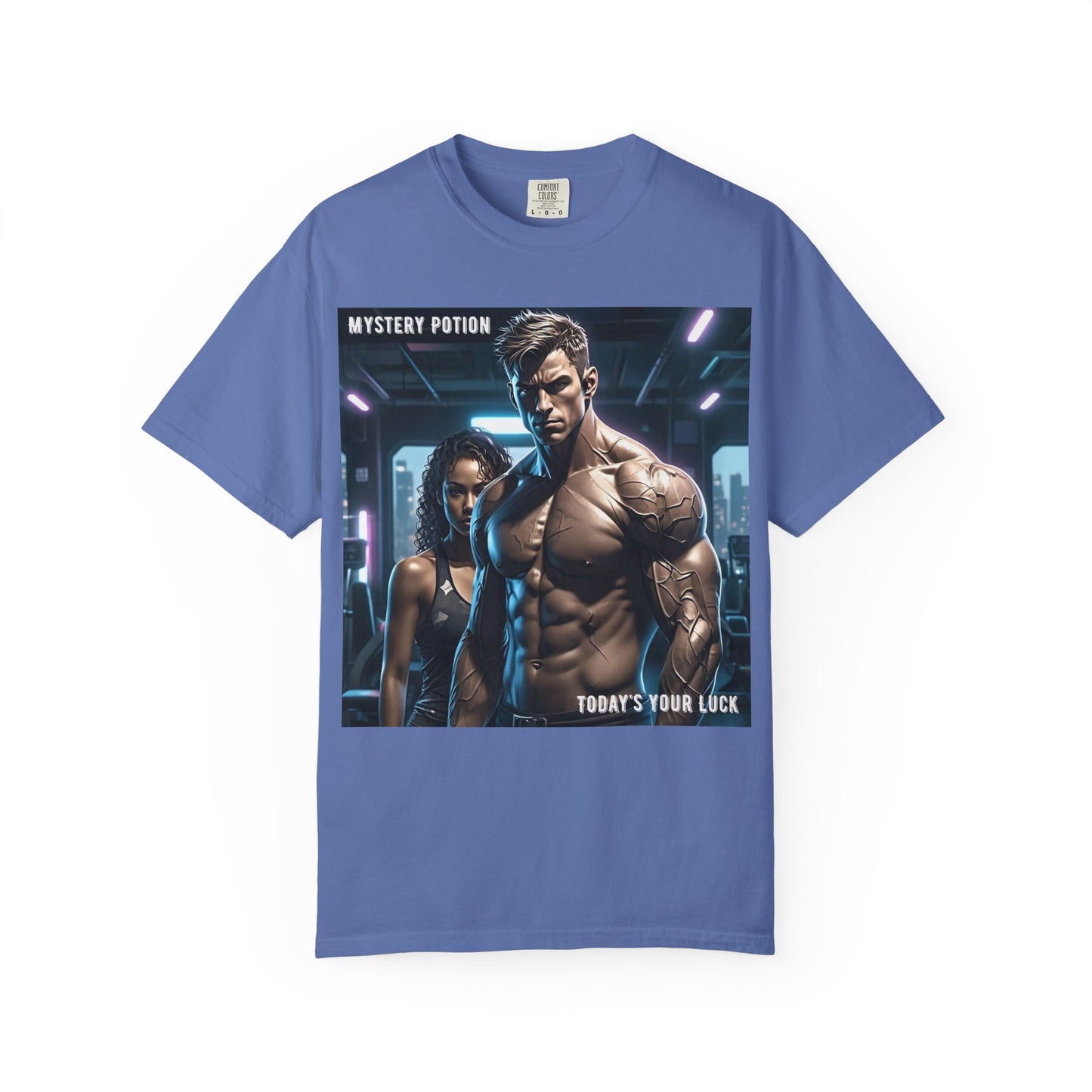 Mystery Potion Graphic T-Shirt - Unisex Casual Wear, Fitness Gift, Trendy Tee, Gamer Apparel, Everyday Style