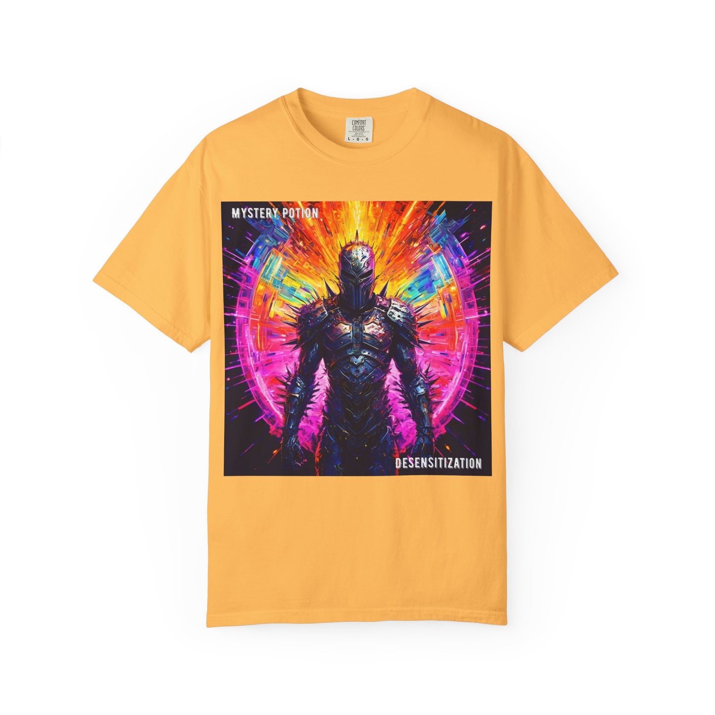 Desensitization by Mystery Potion T-Shirt, Psychedelic Graphic Tee, Unisex Streetwear, Gift for Gamers, Festival Outfit, Casual Style