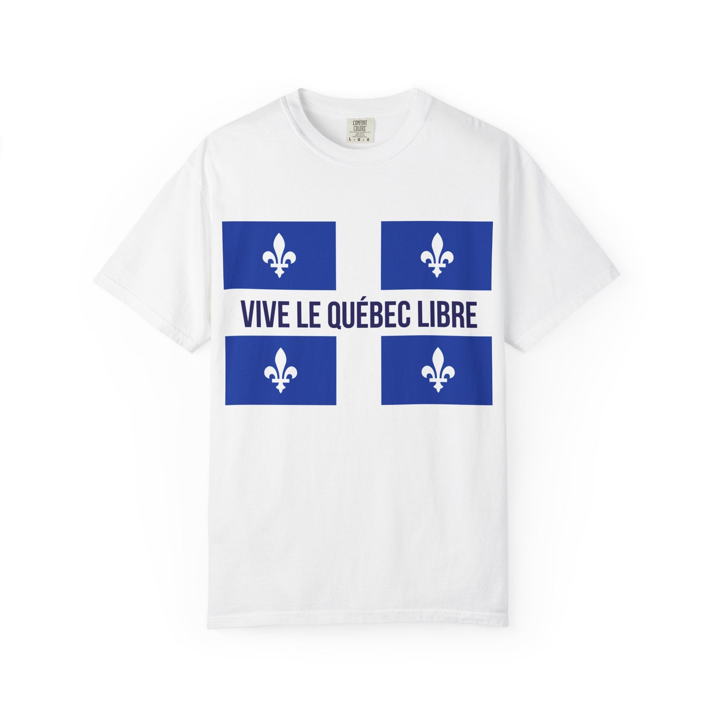 Vive le Québec Libre T-Shirt, Unisex Garment-Dyed Tee for Patriotic Celebrations, Canadian Pride Shirt, Quebec Independence Day [...]