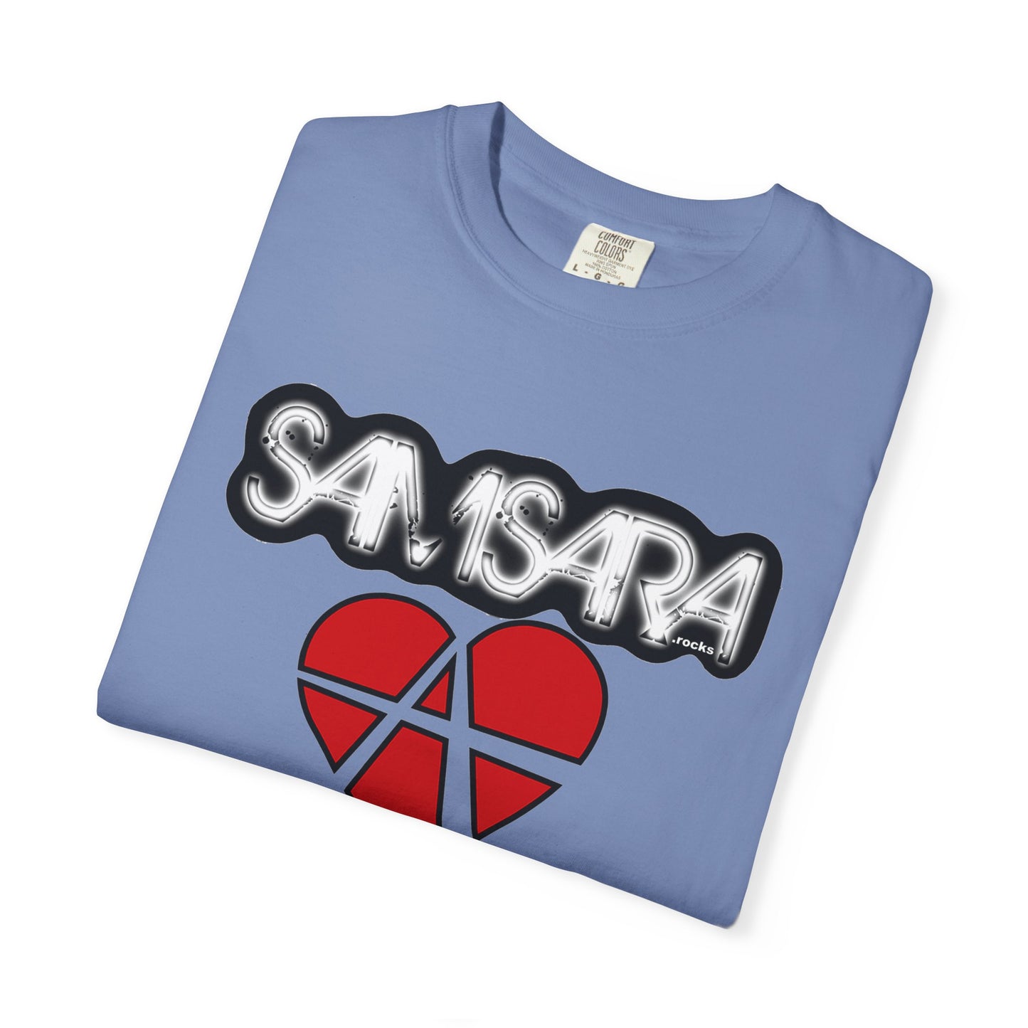 Samsara Unisex T-Shirt, Band Picture on back, Comfortable Graphic Shirt for Music Lovers, Perfect for Concerts, Gifts for Friends, Casual Wear, Street Style