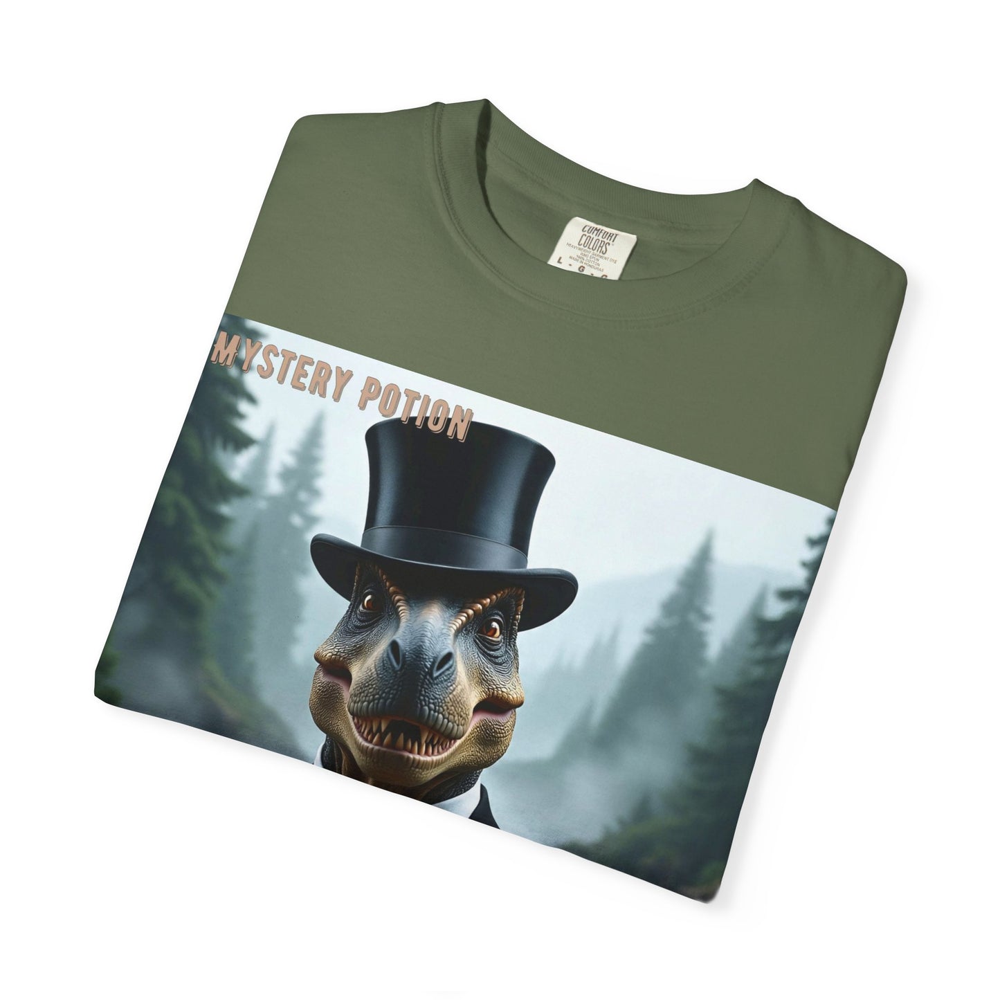 Mystery Potion T-shirt, Quirky Animal Graphic Tee, Fun Gift for Nature Lovers, Unique Fashion Statement, Casual Wear, Unisex Graphic Tee