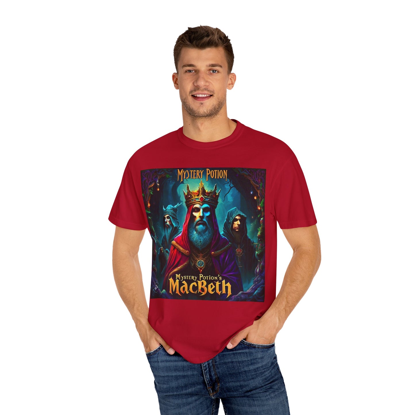 Mystery Potion Macbeth Shirt | Unisex T-Shirt for Fans, Halloween Costume, Literary Gifts, Theatre Lovers