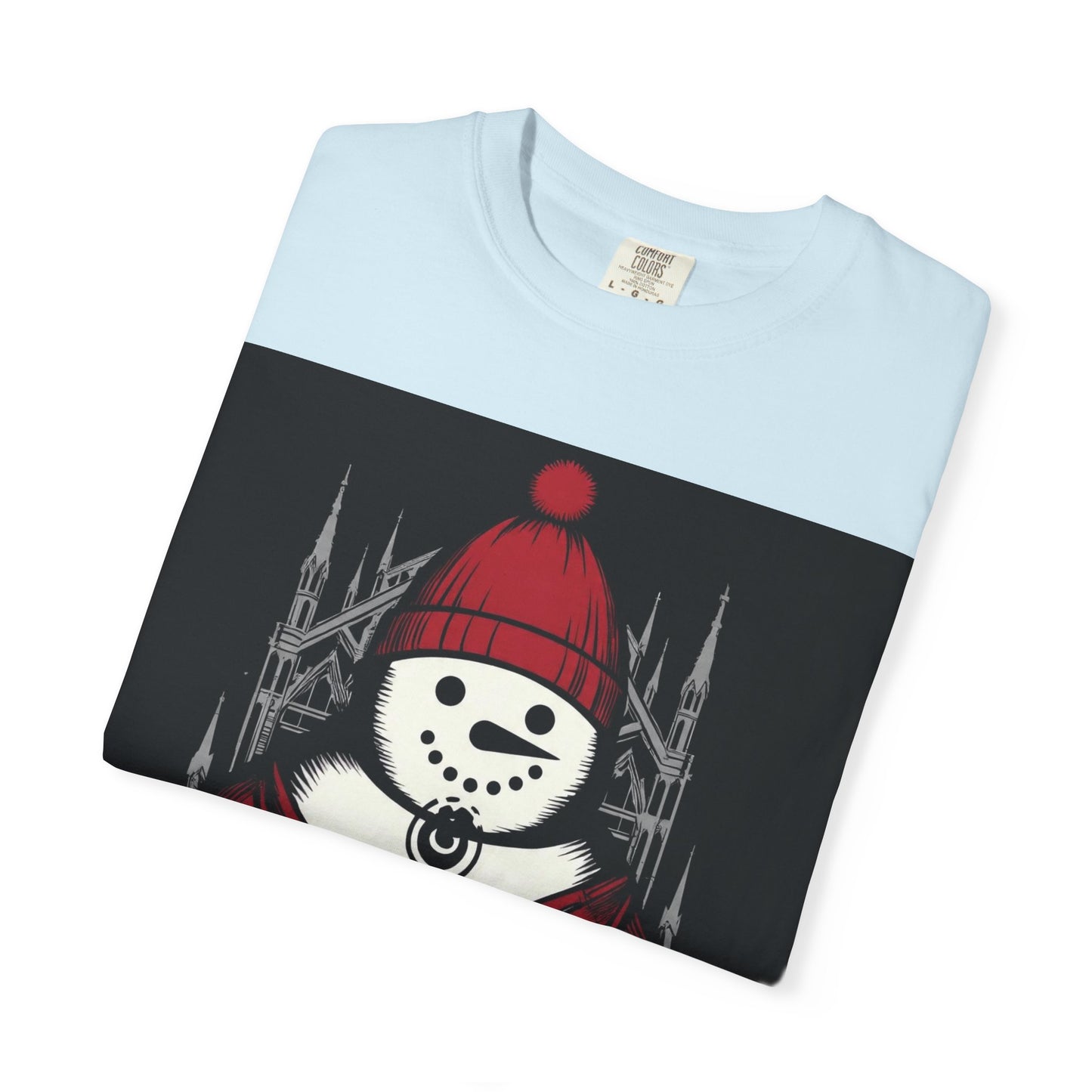 Carnaval de Québec Post-Goth T-shirt, Unisex Graphic Tee, Winter Festival Apparel, Holiday Gifts, Comfortable Everyday Wear