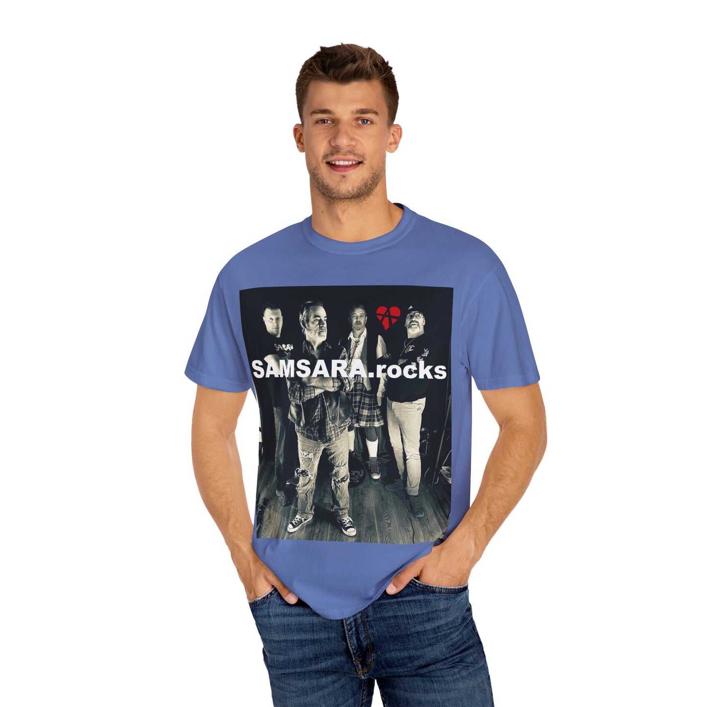 'Samsara Rocks' Official Unisex T-Shirt, Cool Band Tee, Music Lover Gift, Casual Style, Gift for Concert Goers, Rock Music Apparel