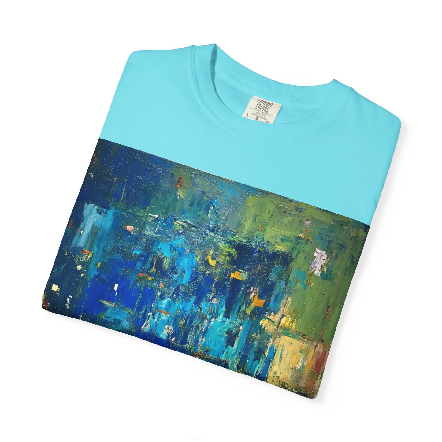 Artistic Unisex T-Shirt, Colorful Abstract Tee, Casual Wear, Gift for Art Lovers, Summer Essential, Unique Graphic Shirt