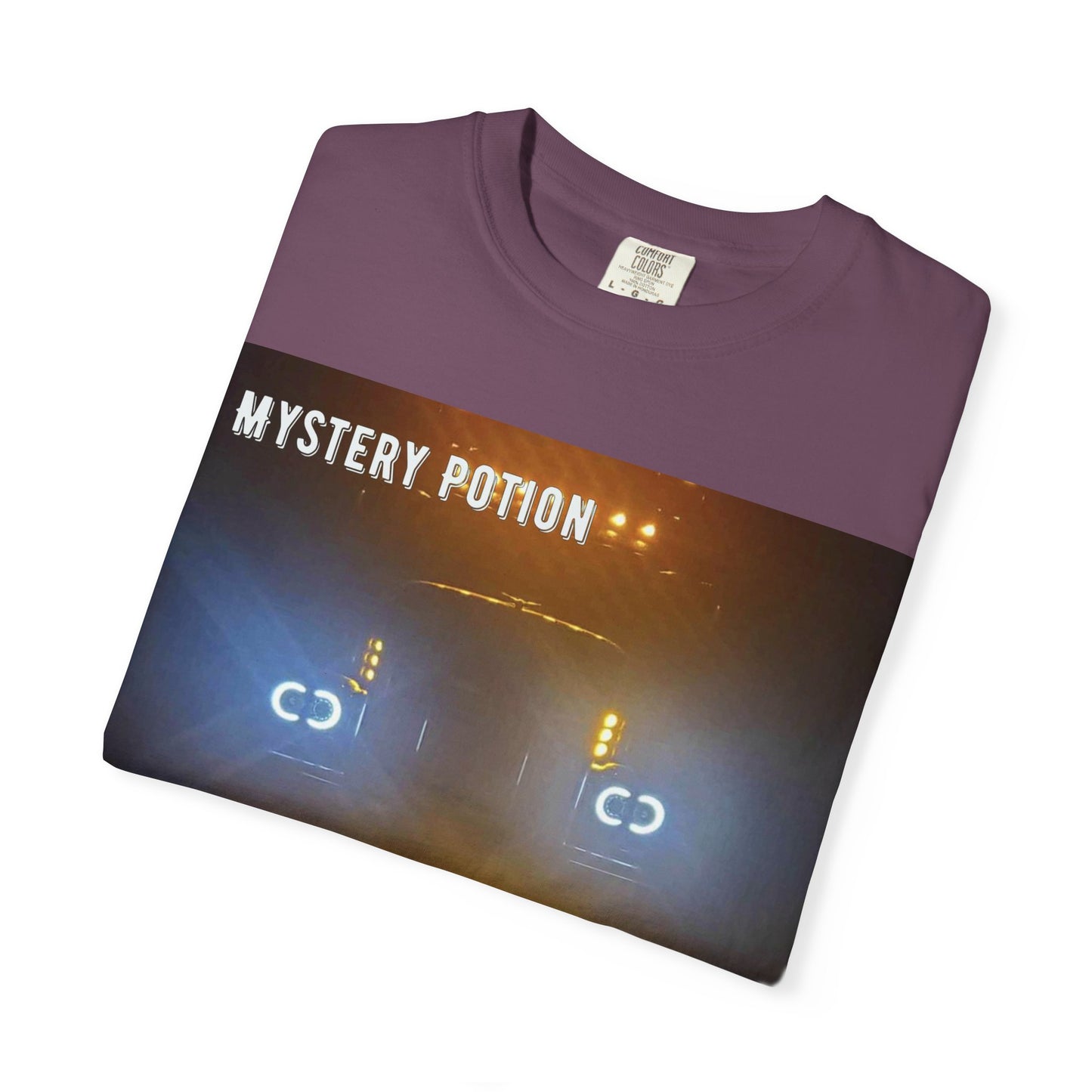 'Big Rig Boogie' by Mystery Potion Unisex Garment-Dyed T-Shirt | Unique Graphic Tee, Music Festival Shirt, Casual Wear, Gift for Friends, Unisex Style