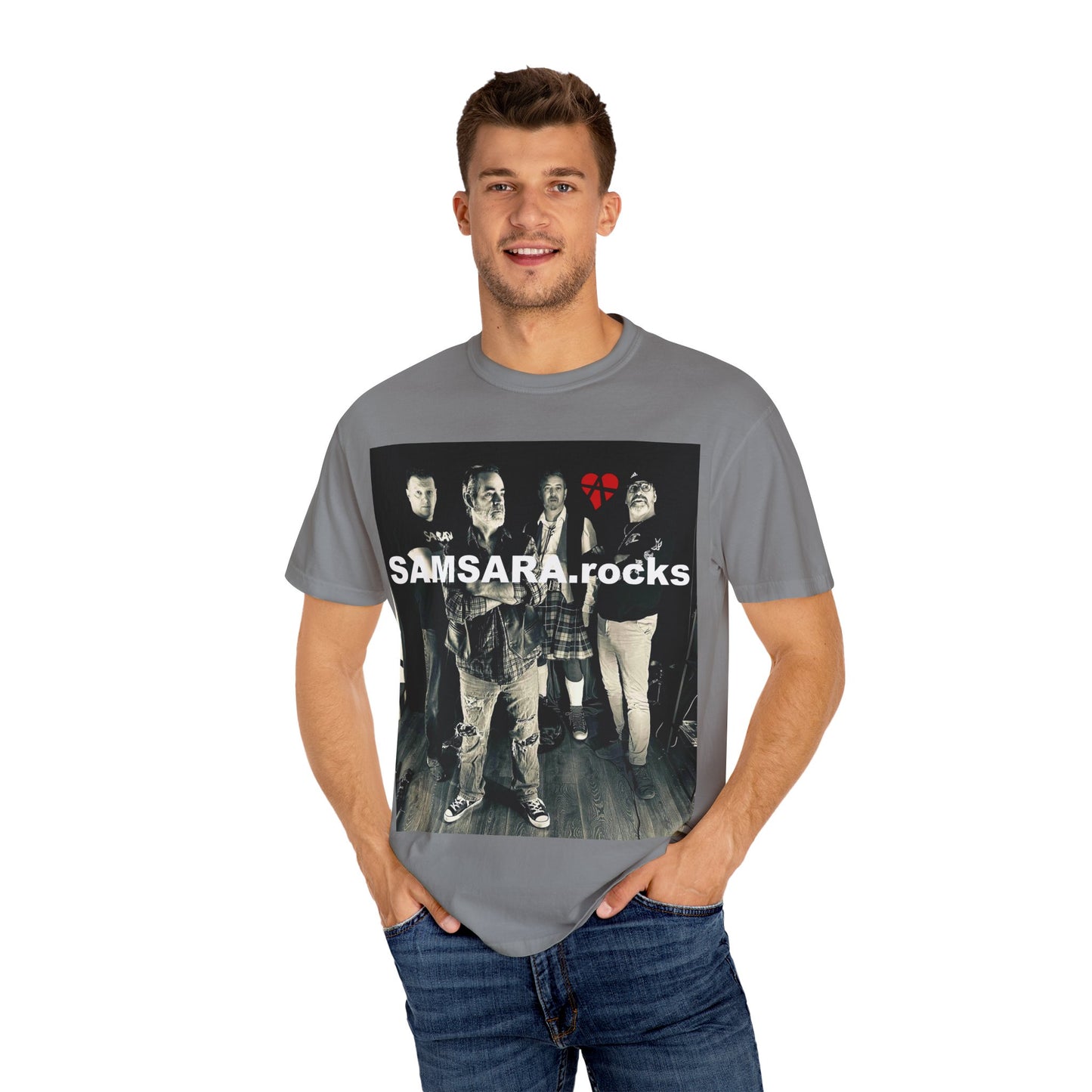 'Samsara Rocks' Official Unisex T-Shirt, Cool Band Tee, Music Lover Gift, Casual Style, Gift for Concert Goers, Rock Music Apparel