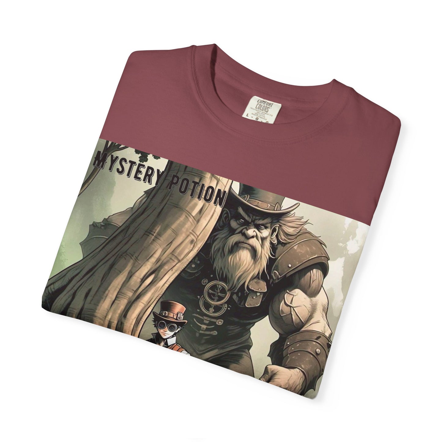 Mystery Potion Adventure T-Shirt, Fantasy Shirt, Unisex Graphic Tee, Gamer Gift, Nature Lover Gift, Cool T-Shirt for Events