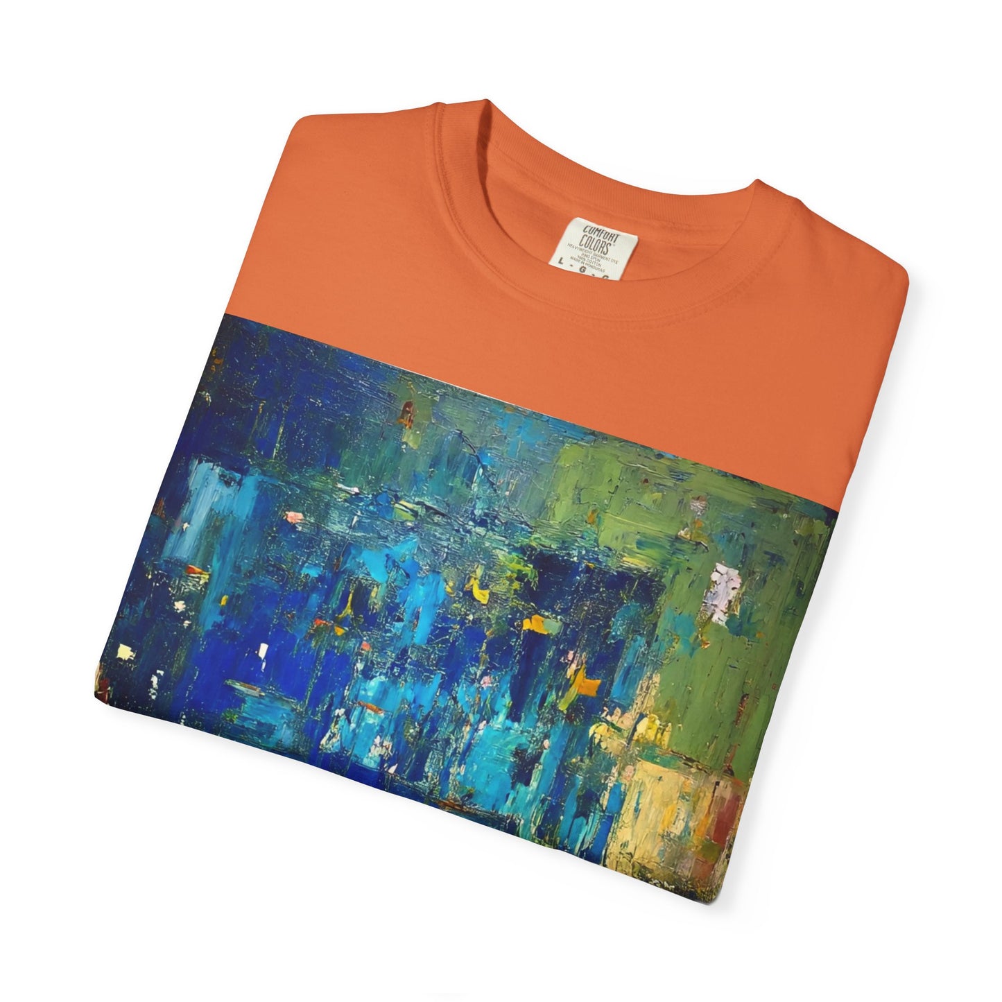 Artistic Unisex T-Shirt, Colorful Abstract Tee, Casual Wear, Gift for Art Lovers, Summer Essential, Unique Graphic Shirt