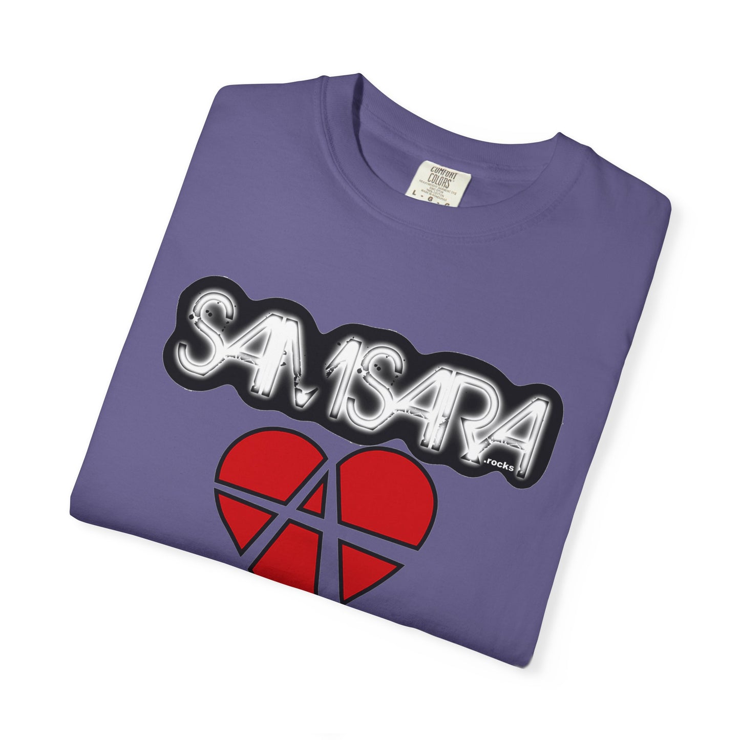 Samsara Unisex T-Shirt, Band Picture on back, Comfortable Graphic Shirt for Music Lovers, Perfect for Concerts, Gifts for Friends, Casual Wear, Street Style