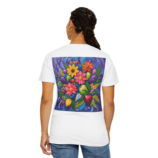 Vibrant Floral Art T-Shirt | Unisex Garment-Dyed Tees | Gift for Garden Lovers | Casual Wear for All Seasons | Summer Vibes | Unique [...]