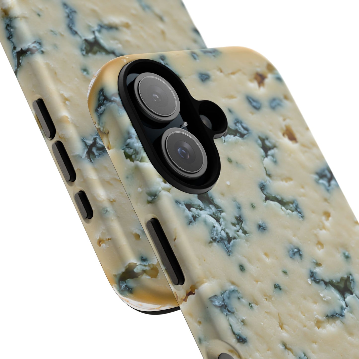 Blue Cheese Pattern Phone Case | Tough Cases for Foodies, Gifts for Cheese Lovers, Quirky Accessories, Unique Phone Covers, Fun & Functional