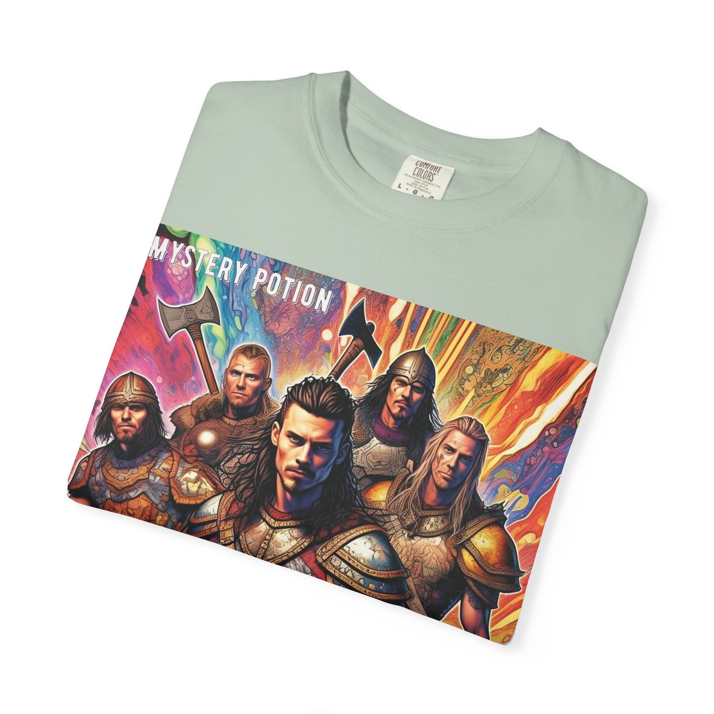 Viking-Themed Unisex T-Shirt, Adventure T-Shirt, Gaming Shirt, Mythology Tee, Fantasy Gift, Mystery Potion Shirt