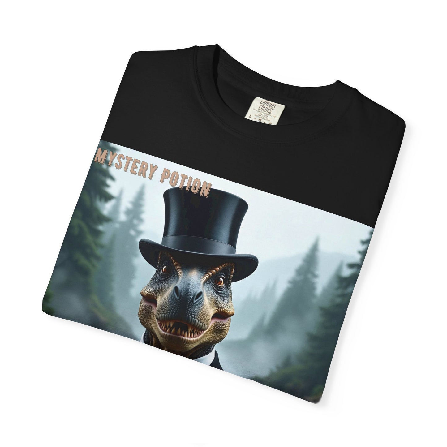 Mystery Potion T-shirt, Quirky Animal Graphic Tee, Fun Gift for Nature Lovers, Unique Fashion Statement, Casual Wear, Unisex Graphic Tee