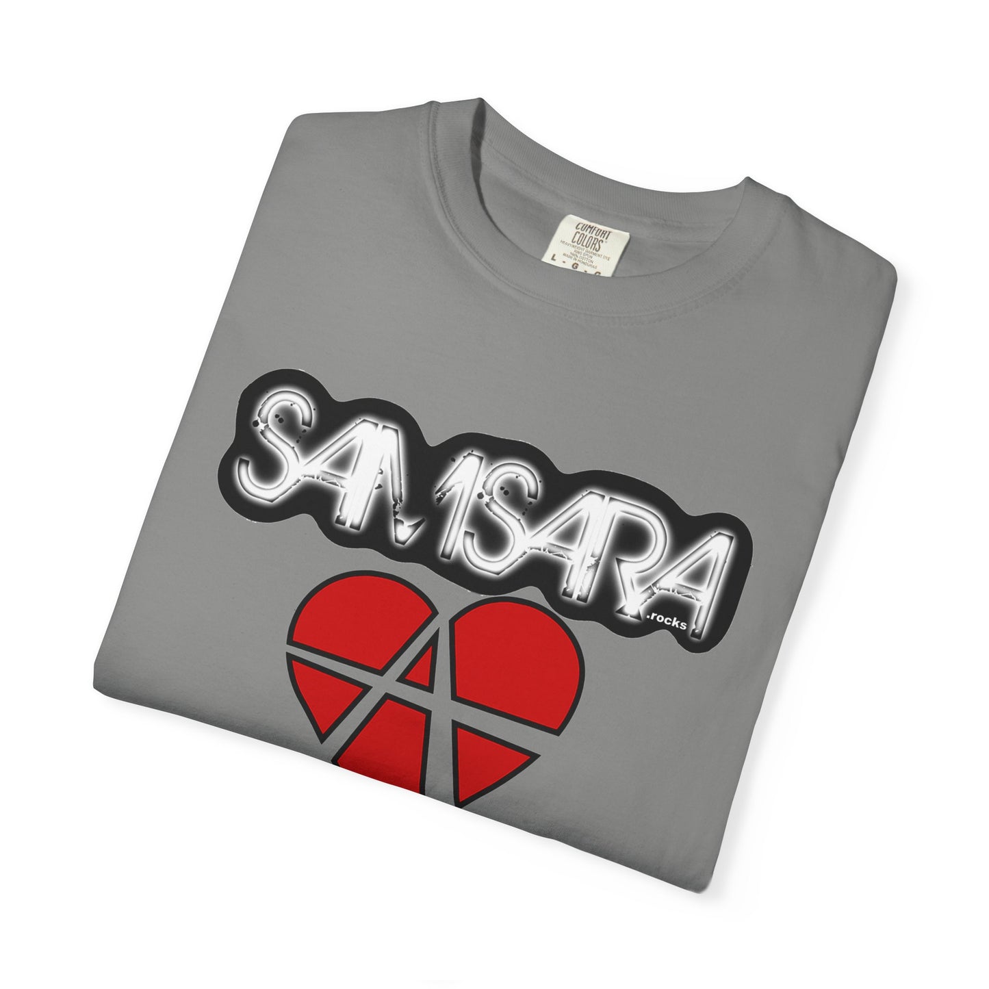 Samsara Unisex T-Shirt, Band Picture on back, Comfortable Graphic Shirt for Music Lovers, Perfect for Concerts, Gifts for Friends, Casual Wear, Street Style