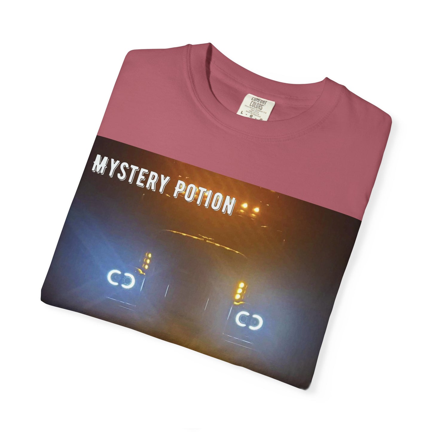 'Big Rig Boogie' by Mystery Potion Unisex Garment-Dyed T-Shirt | Unique Graphic Tee, Music Festival Shirt, Casual Wear, Gift for Friends, Unisex Style