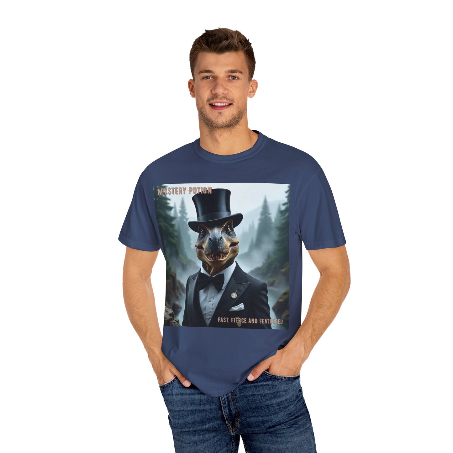 Mystery Potion T-shirt, Quirky Animal Graphic Tee, Fun Gift for Nature Lovers, Unique Fashion Statement, Casual Wear, Unisex Graphic Tee