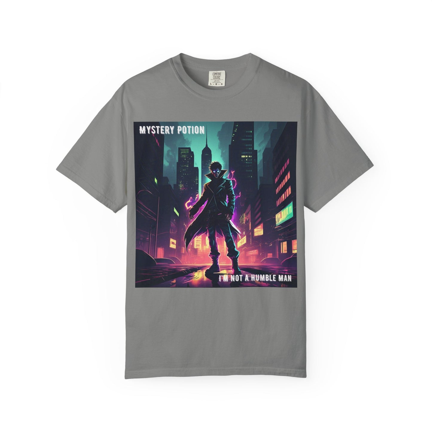 'I'm Not A Humble Man' Design, Mystery Potion Top Hit, Viral Musician's band T-shirt