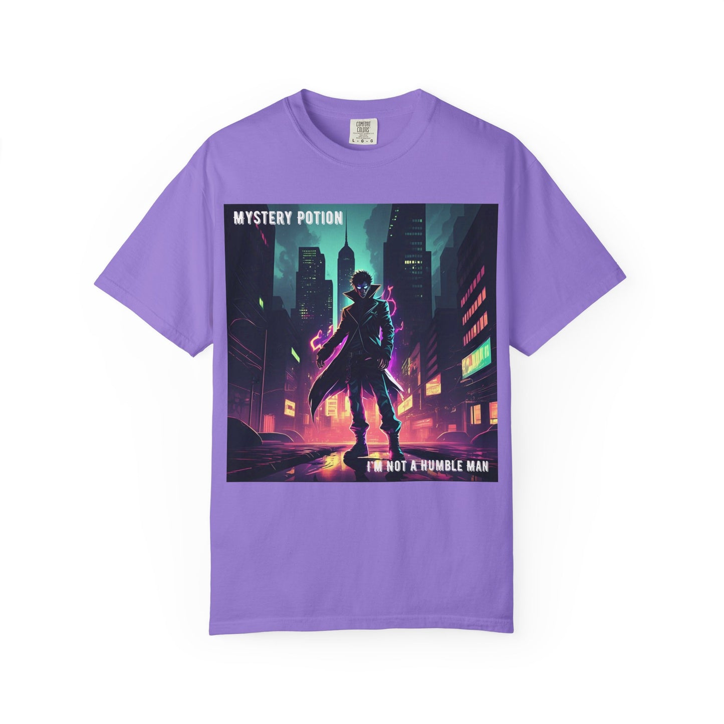 'I'm Not A Humble Man' Design, Mystery Potion Top Hit, Viral Musician's band T-shirt