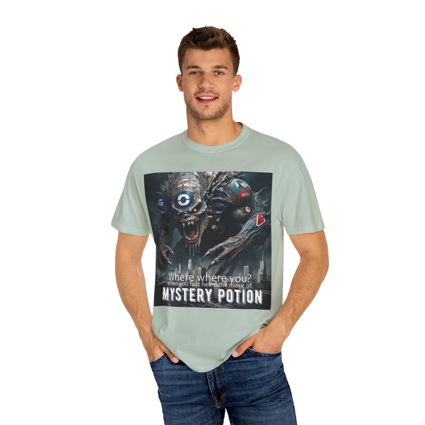 'Where were You When You First Heard Mystery Potion?' Unisex T-shirt - Spooky Graphic Tee for Halloween, Unisex Gift, Casual Wear, Festival Apparel