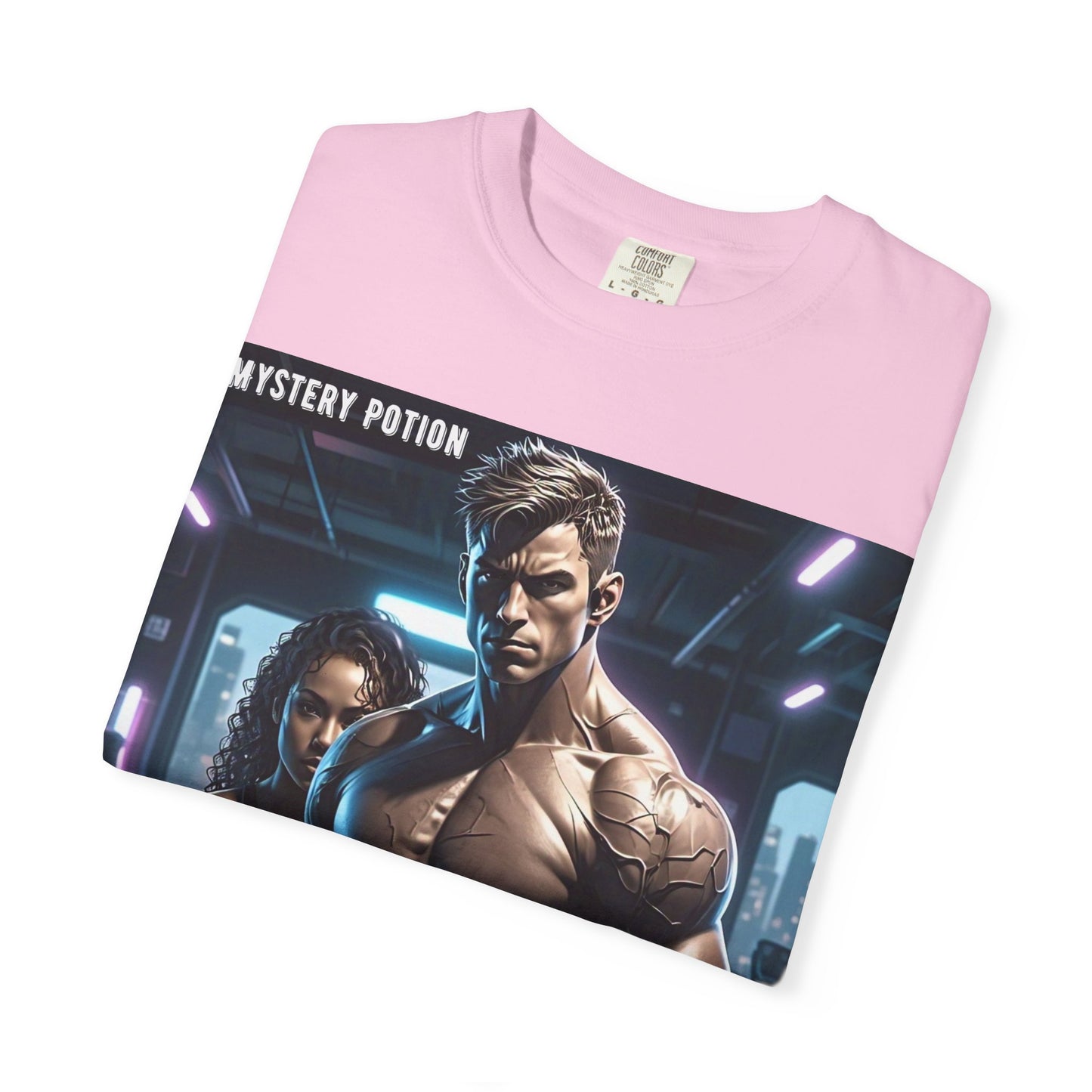 Mystery Potion Graphic T-Shirt - Unisex Casual Wear, Fitness Gift, Trendy Tee, Gamer Apparel, Everyday Style