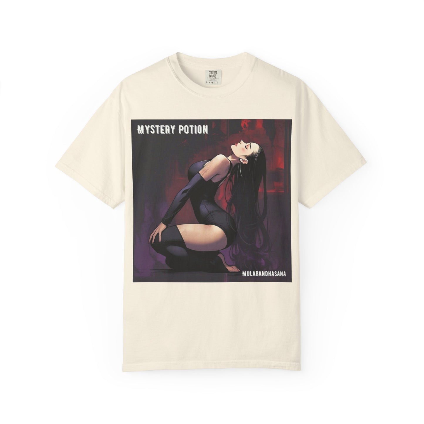 Mystical Mystery Potion Unisex T-Shirt, Yoga Graphic Tee, Unique Gift, Halloween Apparel, Vintage Style, Casual Wear