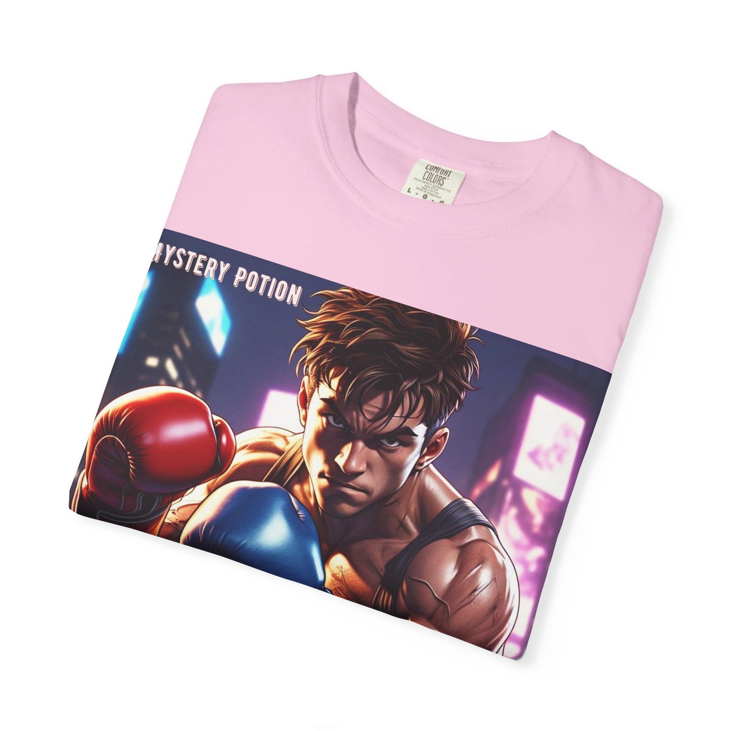 'One Ton Punch' by Mystery Potion, Boxer T-Shirt, Unisex Graphic Tee, Gift for Gamers, Vintage Style Shirt, Cool Casual Wear, Streetwear Fashion