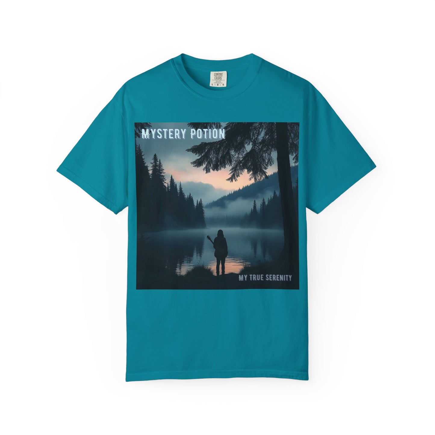 'My True Serenity' by Mystery Potion Unisex T-Shirt | Nature Lover Gift, Outdoor Adventure Tee, Casual Everyday Wear, Unique Graphic Shirt, Cozy and Stylish