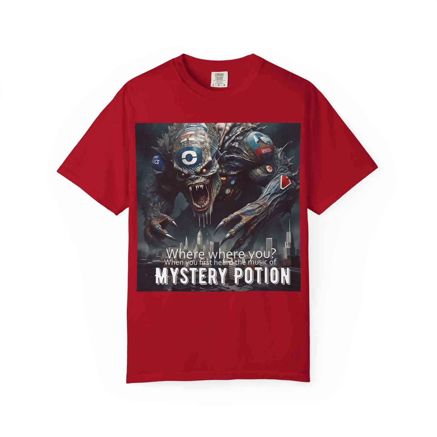 'Where were You When You First Heard Mystery Potion?' Unisex T-shirt - Spooky Graphic Tee for Halloween, Unisex Gift, Casual Wear, Festival Apparel