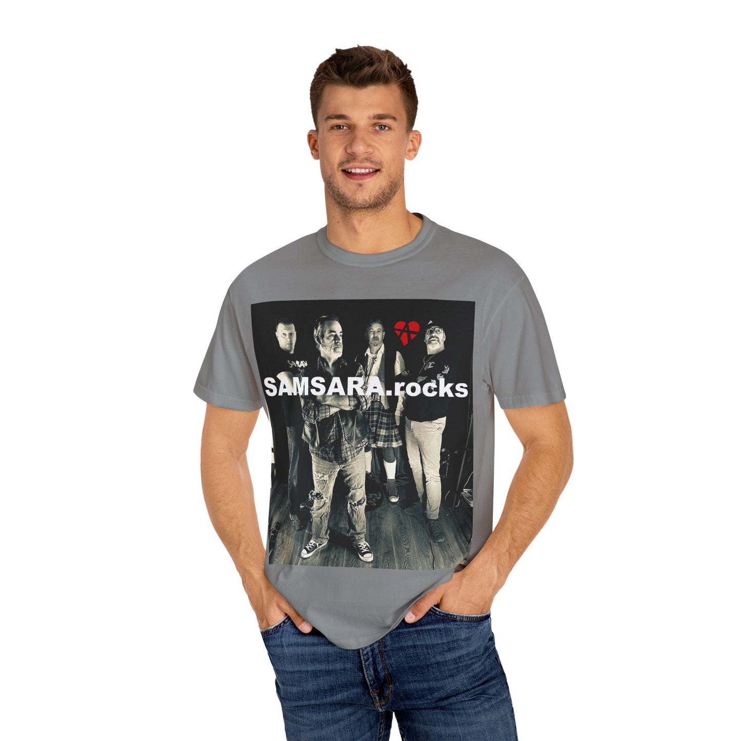 'Samsara Rocks' Official Unisex T-Shirt, Cool Band Tee, Music Lover Gift, Casual Style, Gift for Concert Goers, Rock Music Apparel