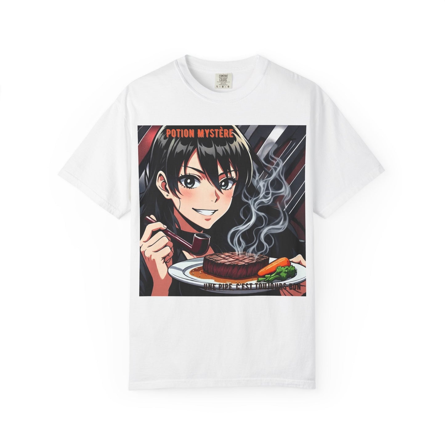 Mystical Culinary Unisex T-shirt - Ideal for Anime Fans, Food Lovers, Casual Wear, Gift for Foodies, Unique Graphic Tee