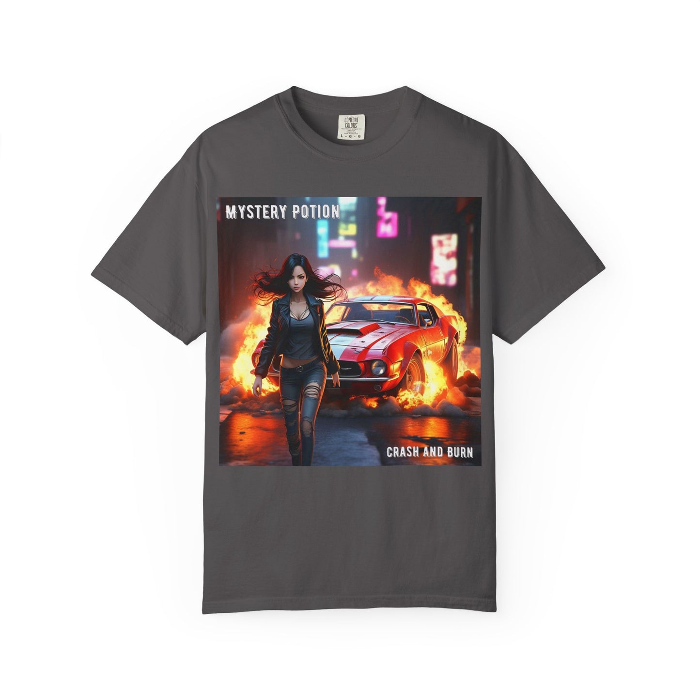 Mystery Potion Graphic Tee, Unisex Cool T-Shirt, Casual Wear, Gift for Gamers, Summer Festival Top